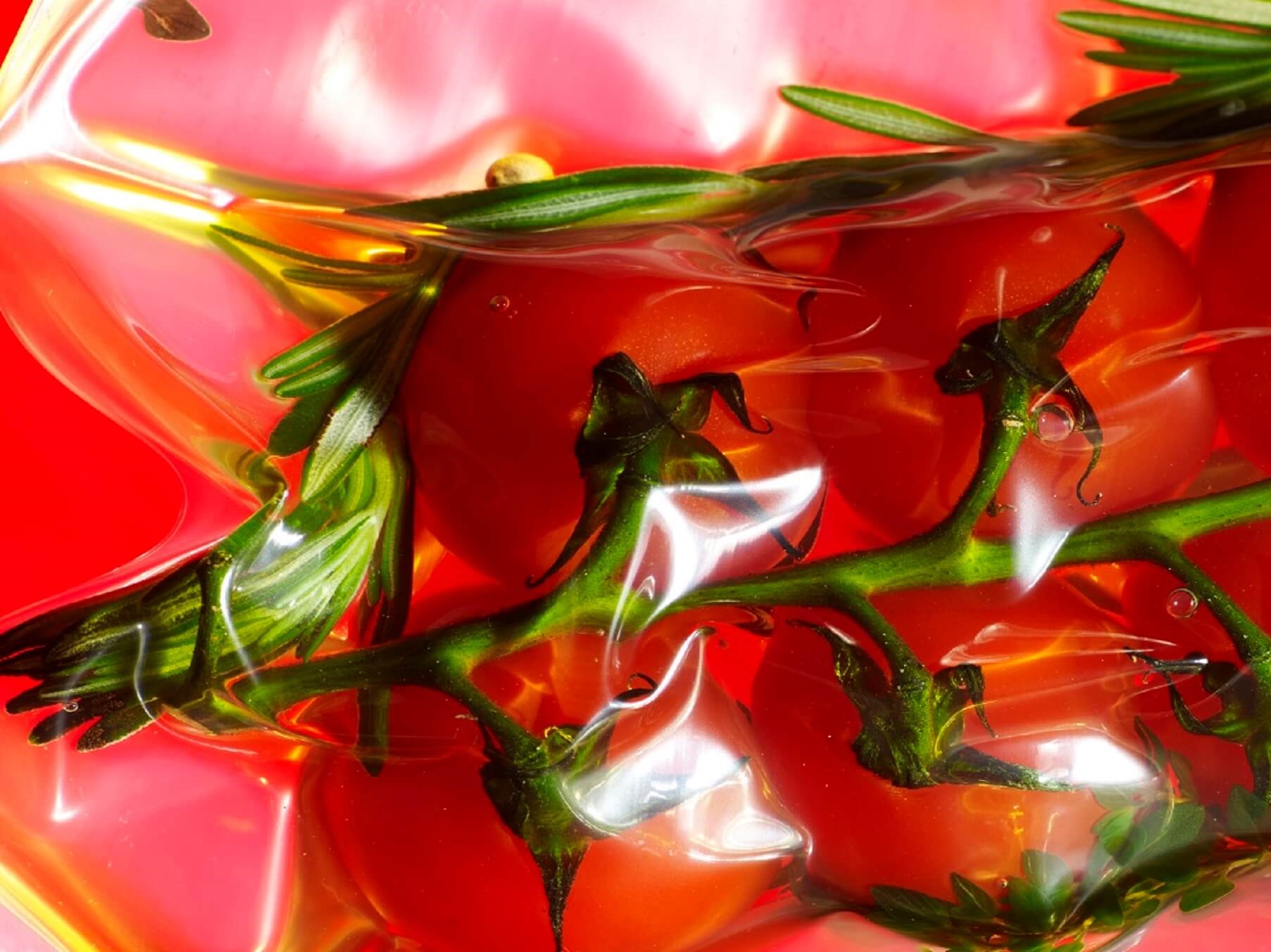 Envasar al vacío sopa de tomate